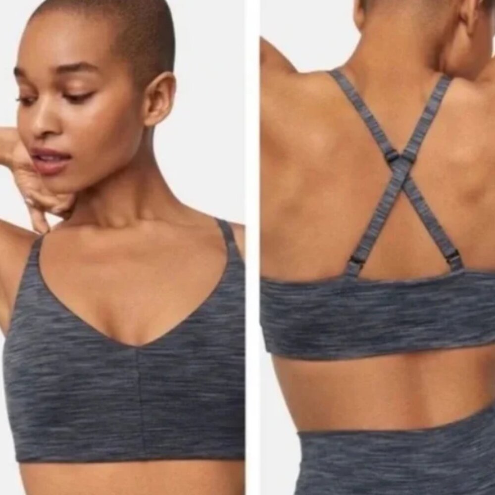 Outdoor Voices Flow FreeForm Sports Bra Criss Cross Adjustable Straps Small